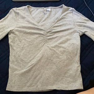 Grey medium long sleeve